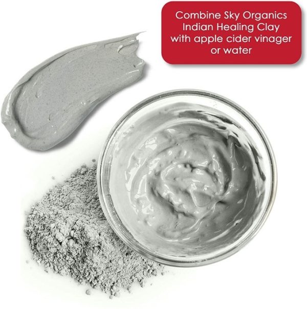 Bentonite Clay by Sky Organics Skin