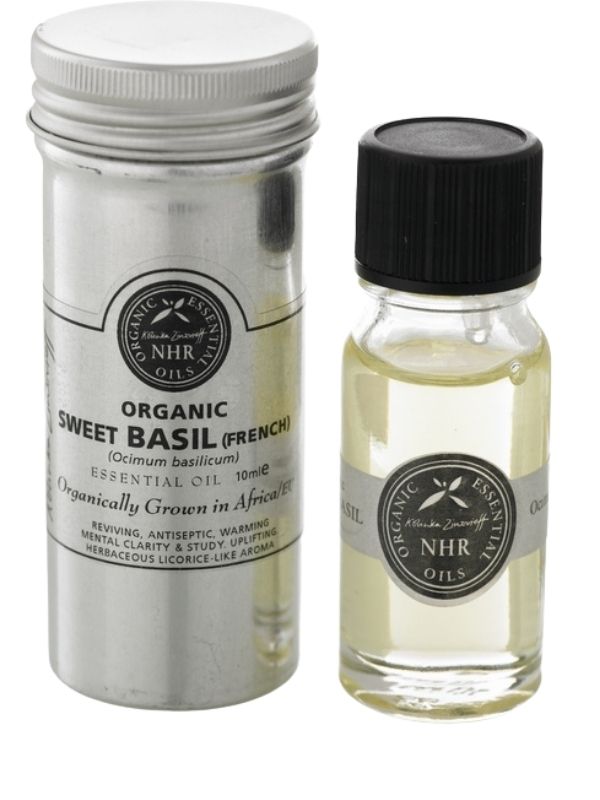 Organic Food Grade Sweet Basil Oil