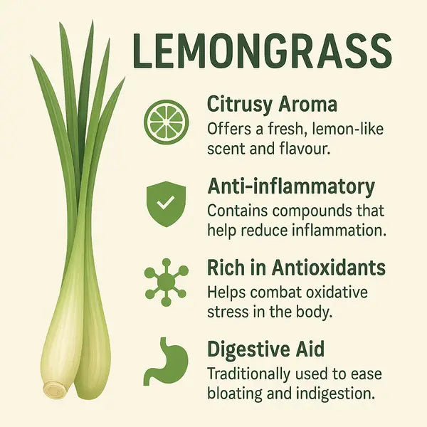 Organic Lemongrass Pieces