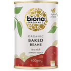 Organic Baked Beans in Tomato Sauce 350g