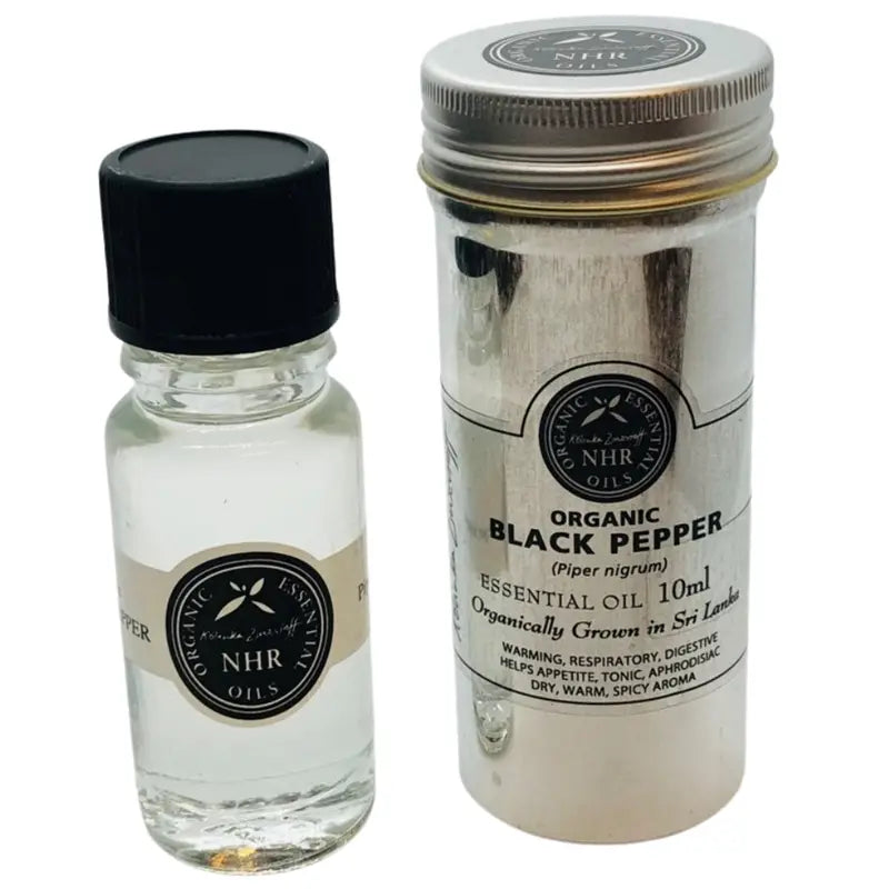 Organic Food Grade Black Pepper Oil 10ml