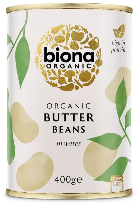 Organic Butter Beans 400g