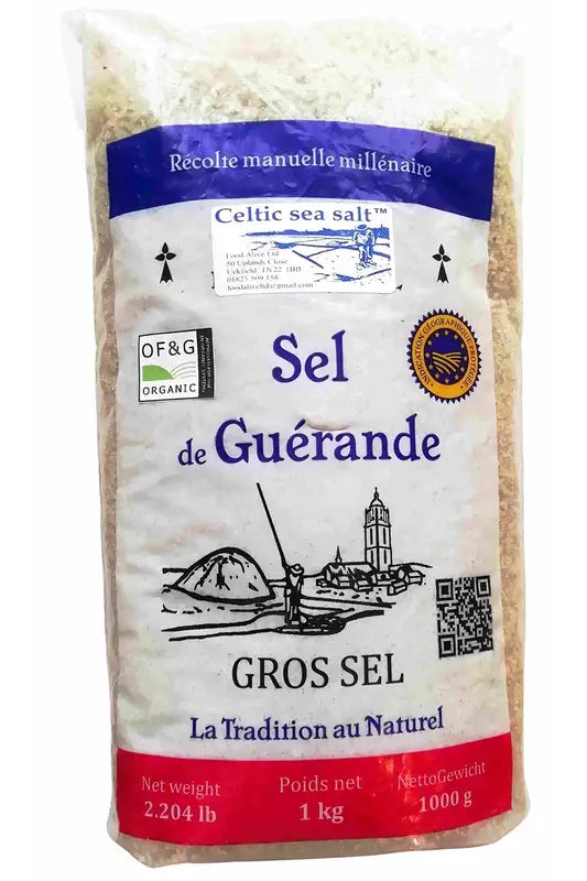 Organic Celtic Coarse Sea Salt 1kg