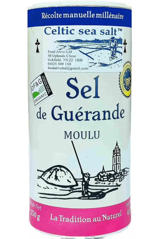 Organic Celtic Fine Sea Salt Shaker 250g