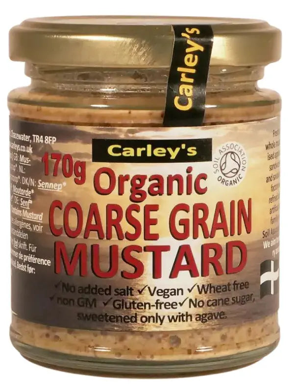 Organic Coarse Grain Mustard 170g