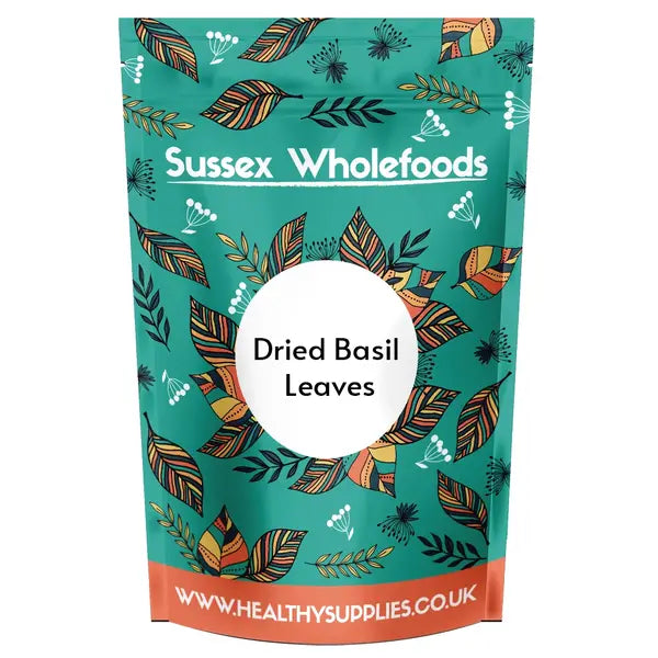 Dried Basil Leaves