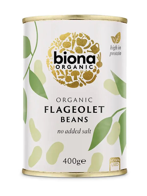 Organic Flageolet Beans 350g