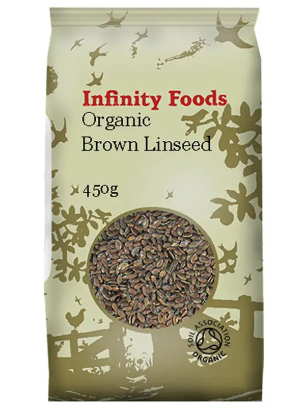 Whole Brown Flax Seeds [Linseed] - Organic