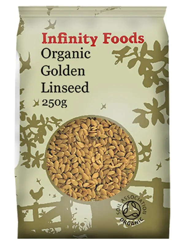 Whole Golden Flax Seeds [Linseed] - Organic