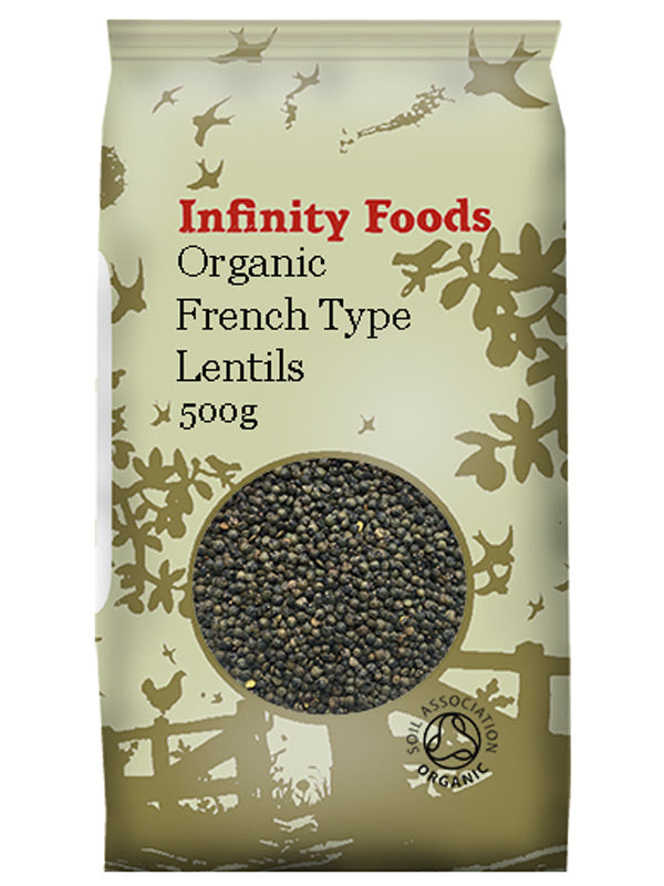 Lentils: French Type Lentils, Organic 500g