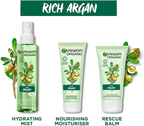 Garnier Organic Argan Nourishing Daily Face Moisturiser Day Cream for Dry and Sensitive Skin