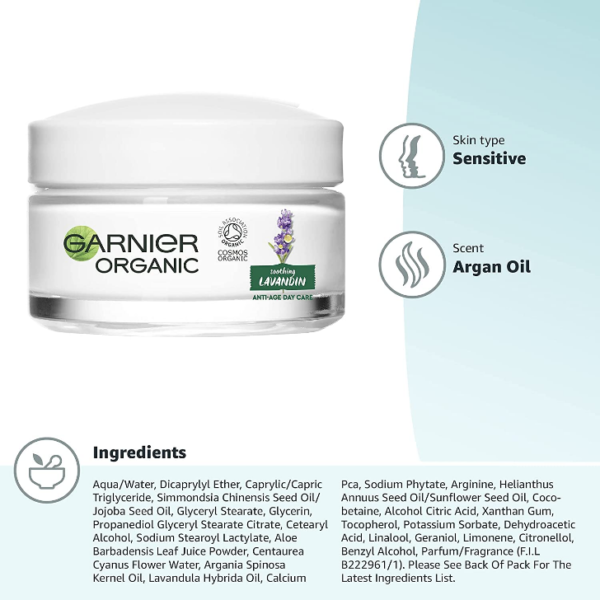 Garnier Organic Lavandin Anti Age Day Cream