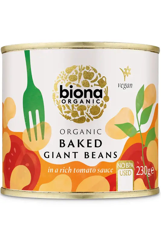 Organic Giant Beans in Tomato Sauce 230g