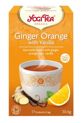 Ginger, Orange with Vanilla, Organic 17 Bags