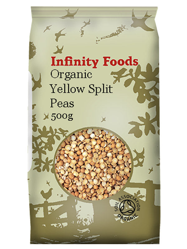 Organic Yellow Split Peas 500g