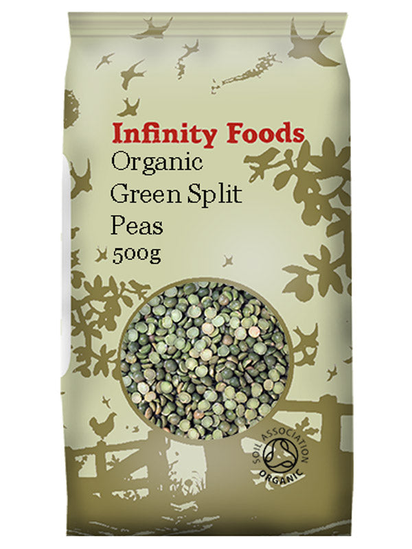 Organic Green Split Peas 500g