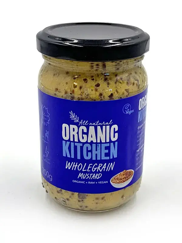 Organic Mustard Wholegrain 200g