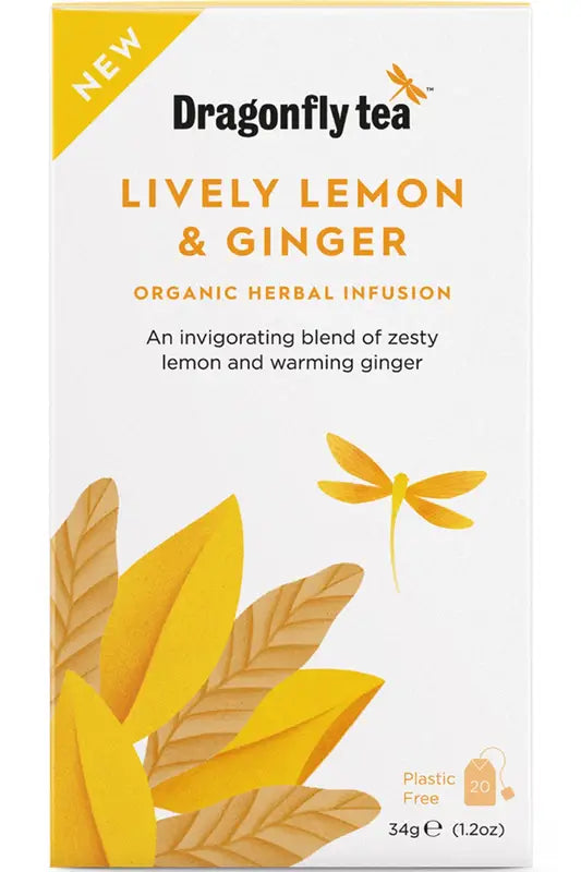 Organic Lively Lemon & Ginger x 20 Bags