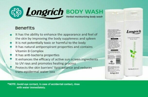 Longrich Herbal Moisturising Body Wash