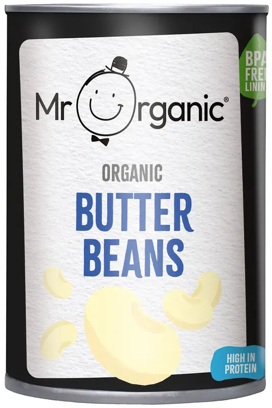 Organic Butter Beans 400g