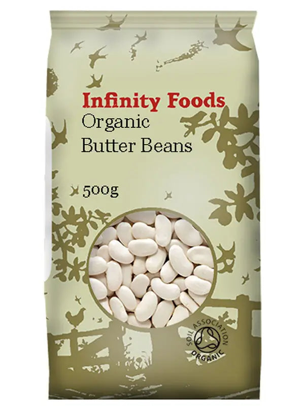 Butter Beans, Organic 500g