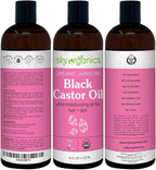 Organic Jamaican Black Castor Oil by Sky Organics