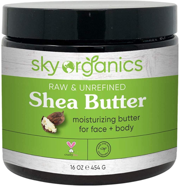 Organic Raw Unrefined Shea Butter by Sky Organics