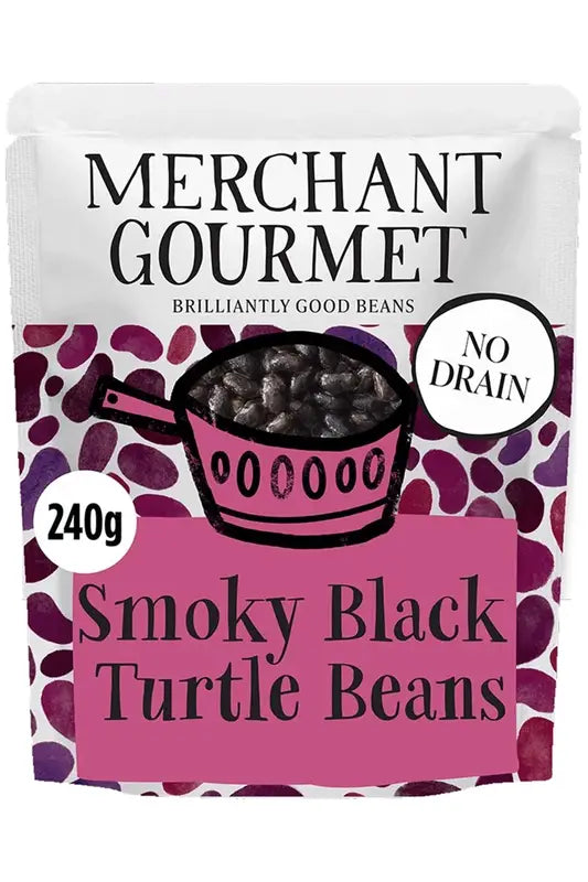 Smoky Black Turtle Beans with Paprika & Chilli 240g