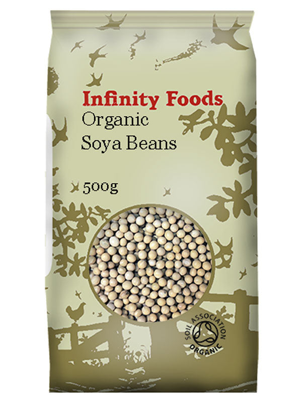 Soya Beans, Organic 500g (Infinity Foods) Soya Beans, Organic 500g