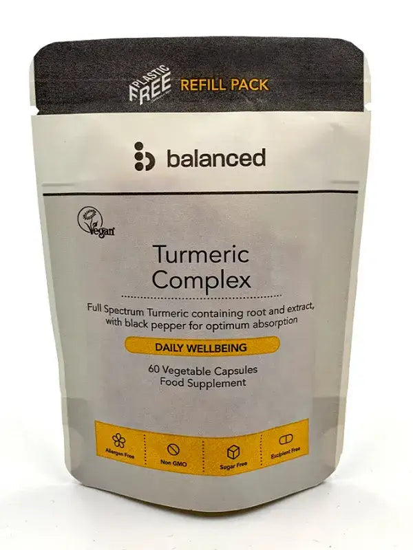 Turmeric Complex Refill Pouch 60 Capsules