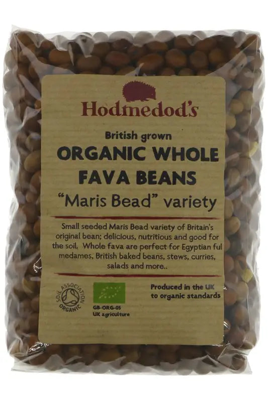 Organic Whole Dried Fava Beans 500g