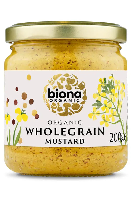 Organic Wholegrain Mustard 200g